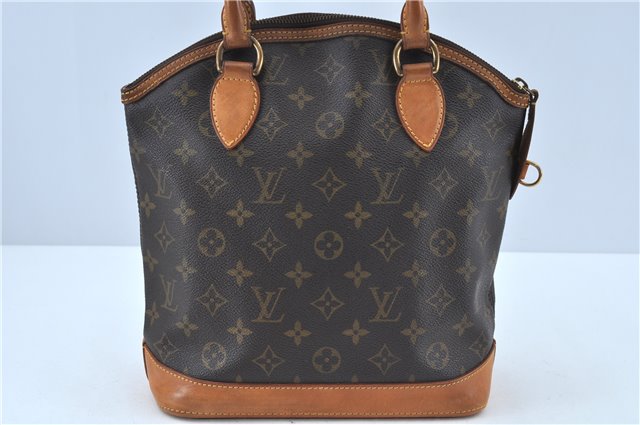 Authentic Louis Vuitton Monogram Lockit Hand Tote Bag Purse M40102 LV J6544