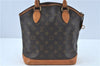 Authentic Louis Vuitton Monogram Lockit Hand Tote Bag Purse M40102 LV J6544