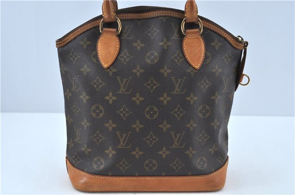 Authentic Louis Vuitton Monogram Lockit Hand Tote Bag Purse M40102 LV J6544