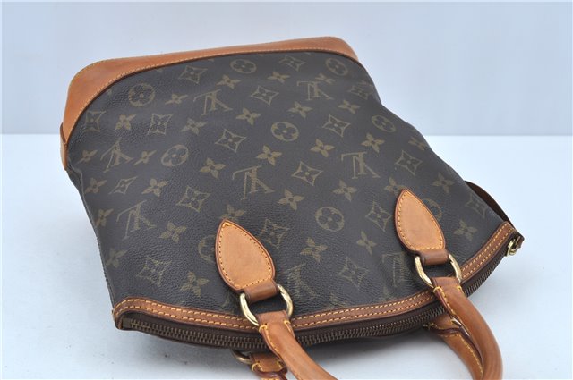 Authentic Louis Vuitton Monogram Lockit Hand Tote Bag Purse M40102 LV J6544