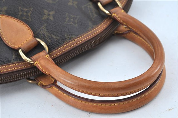 Authentic Louis Vuitton Monogram Lockit Hand Tote Bag Purse M40102 LV J6544