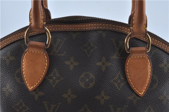 Authentic Louis Vuitton Monogram Lockit Hand Tote Bag Purse M40102 LV J6544