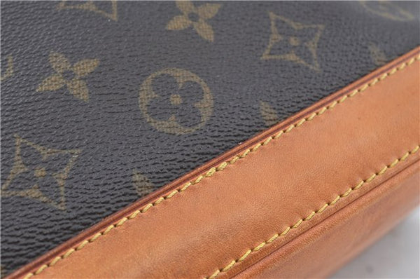 Authentic Louis Vuitton Monogram Lockit Hand Tote Bag Purse M40102 LV J6544