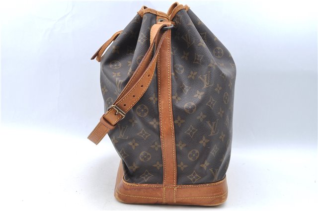 Authentic Louis Vuitton Monogram Noe Shoulder Drawstring Bag M42224 LV J6552
