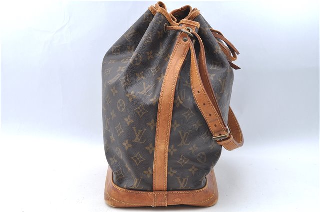 Authentic Louis Vuitton Monogram Noe Shoulder Drawstring Bag M42224 LV J6552