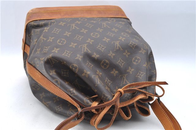 Authentic Louis Vuitton Monogram Noe Shoulder Drawstring Bag M42224 LV J6552
