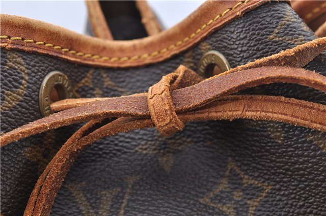 Authentic Louis Vuitton Monogram Noe Shoulder Drawstring Bag M42224 LV J6552