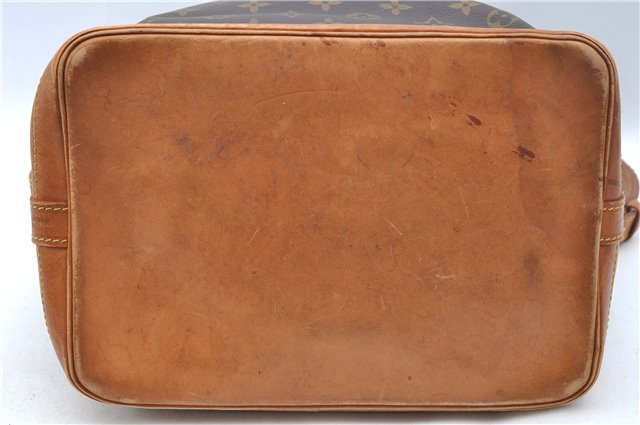 Authentic Louis Vuitton Monogram Noe Shoulder Drawstring Bag M42224 LV J6552