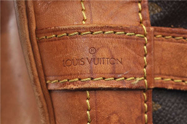 Authentic Louis Vuitton Monogram Noe Shoulder Drawstring Bag M42224 LV J6552