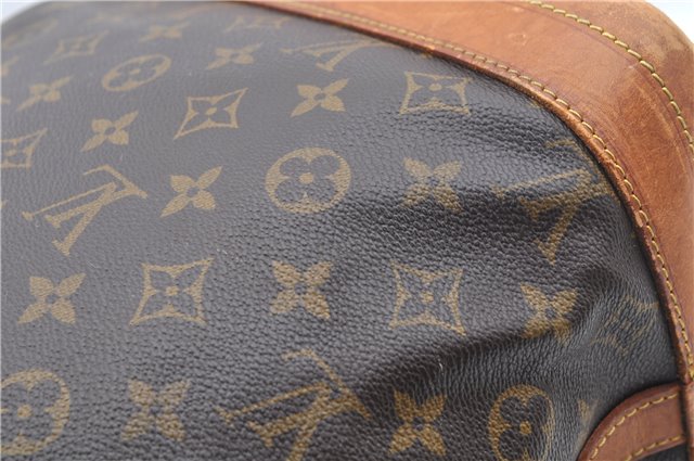 Authentic Louis Vuitton Monogram Noe Shoulder Drawstring Bag M42224 LV J6552