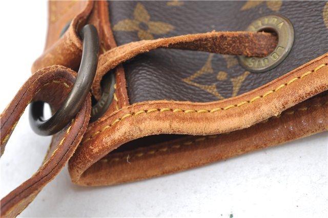 Authentic Louis Vuitton Monogram Noe Shoulder Drawstring Bag M42224 LV J6552