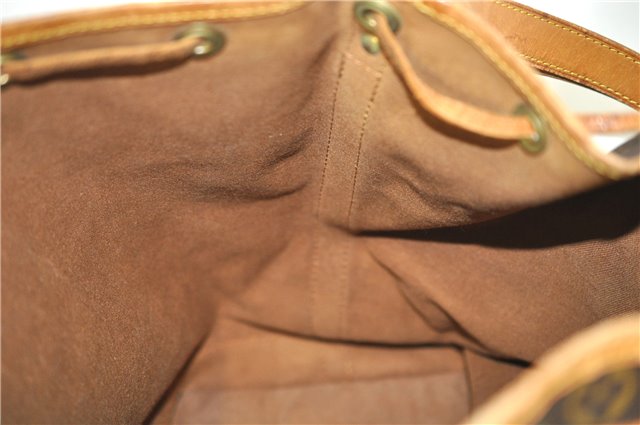 Authentic Louis Vuitton Monogram Noe Shoulder Drawstring Bag M42224 LV J6552