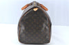 Authentic Louis Vuitton Monogram Keepall 55 Travel Boston Bag M41424 LV J6558