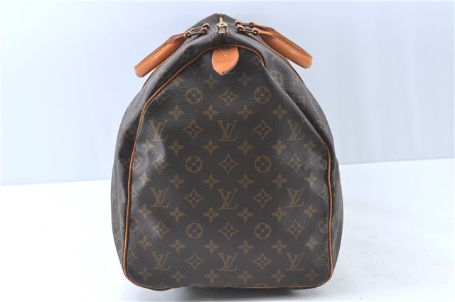 Authentic Louis Vuitton Monogram Keepall 55 Travel Boston Bag M41424 LV J6558