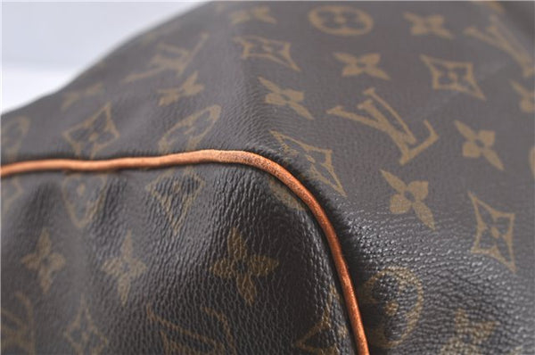 Authentic Louis Vuitton Monogram Keepall 55 Travel Boston Bag M41424 LV J6558