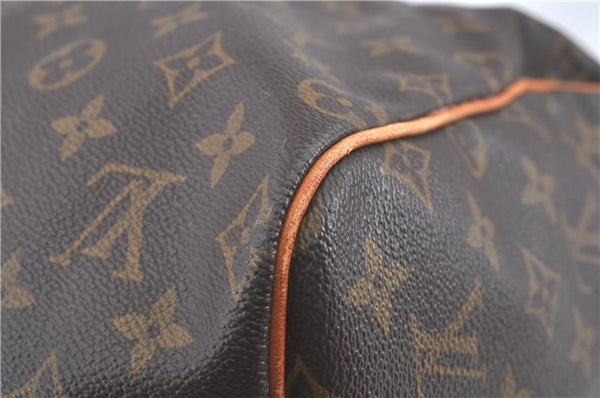 Authentic Louis Vuitton Monogram Keepall 55 Travel Boston Bag M41424 LV J6558