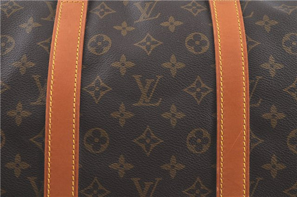 Authentic Louis Vuitton Monogram Keepall 55 Travel Boston Bag M41424 LV J6558