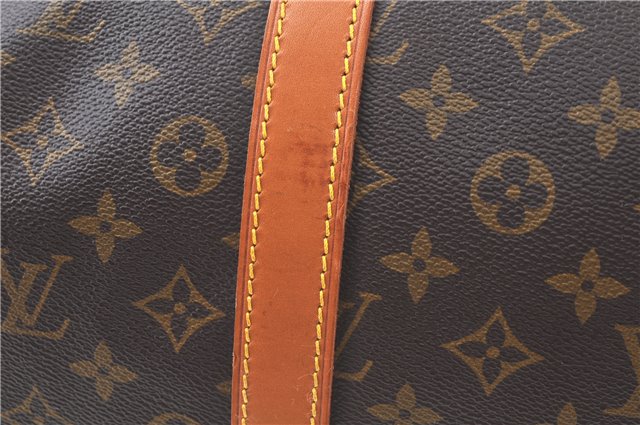 Authentic Louis Vuitton Monogram Keepall 55 Travel Boston Bag M41424 LV J6558