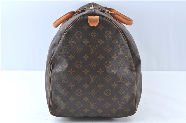 Authentic Louis Vuitton Monogram Keepall 55 Travel Boston Bag M41424 LV J6559