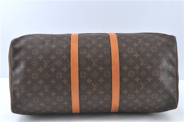 Authentic Louis Vuitton Monogram Keepall 55 Travel Boston Bag M41424 LV J6559