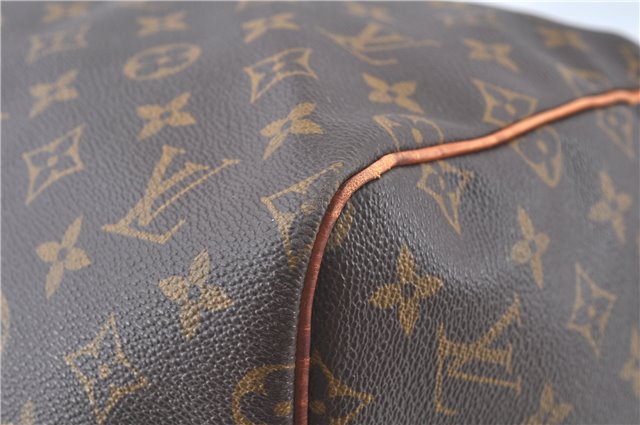 Authentic Louis Vuitton Monogram Keepall 55 Travel Boston Bag M41424 LV J6559