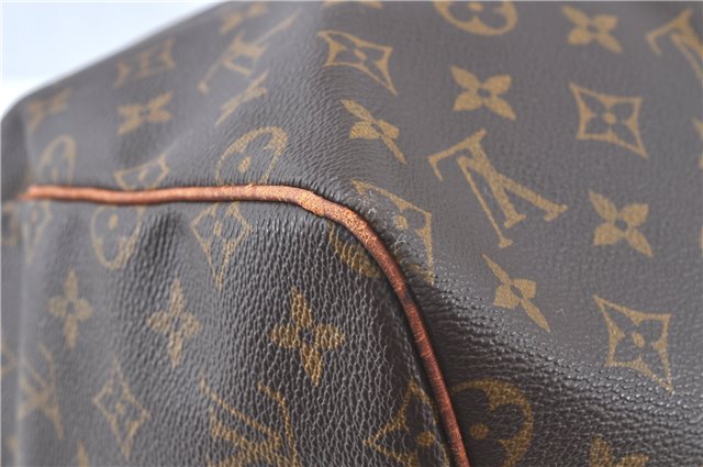 Authentic Louis Vuitton Monogram Keepall 55 Travel Boston Bag M41424 LV J6559