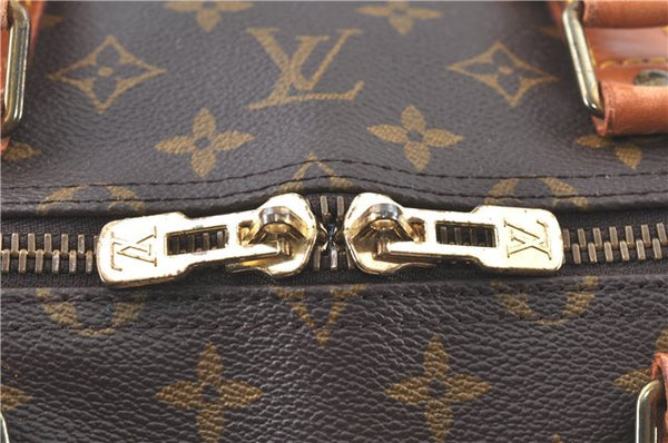 Authentic Louis Vuitton Monogram Keepall 55 Travel Boston Bag M41424 LV J6559