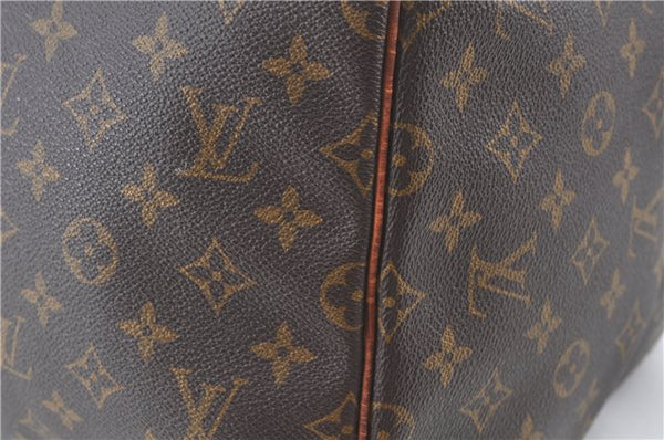 Authentic Louis Vuitton Monogram Keepall 55 Travel Boston Bag M41424 LV J6559