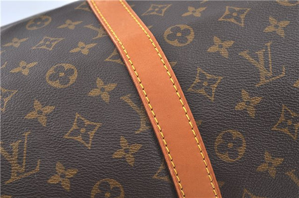 Authentic Louis Vuitton Monogram Keepall 55 Travel Boston Bag M41424 LV J6559