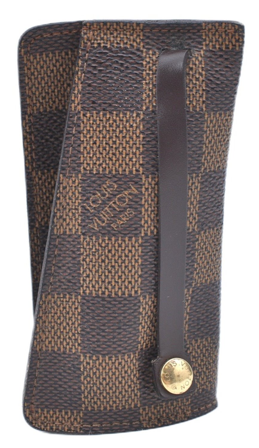 Authentic Louis Vuitton Damier Clochette PM Key Case N62661 LV J6578