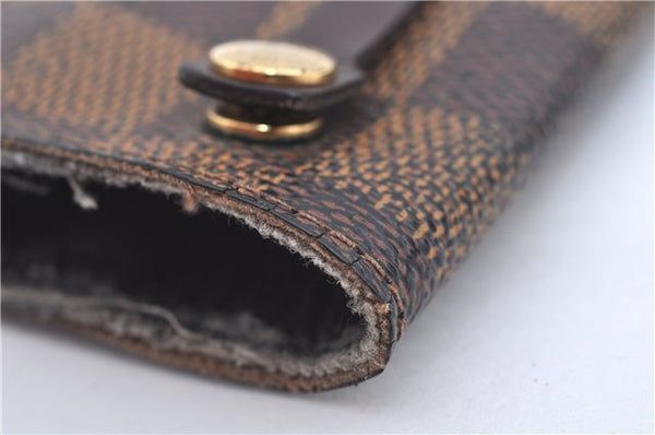 Authentic Louis Vuitton Damier Clochette PM Key Case N62661 LV J6578