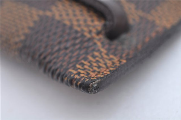 Authentic Louis Vuitton Damier Clochette PM Key Case N62661 LV J6578