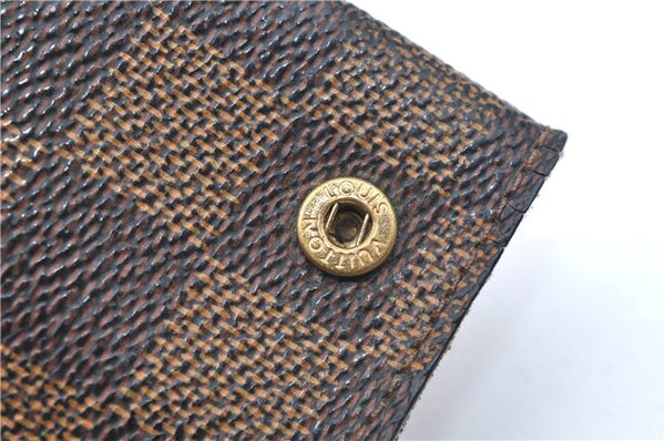 Authentic Louis Vuitton Damier Clochette PM Key Case N62661 LV J6578