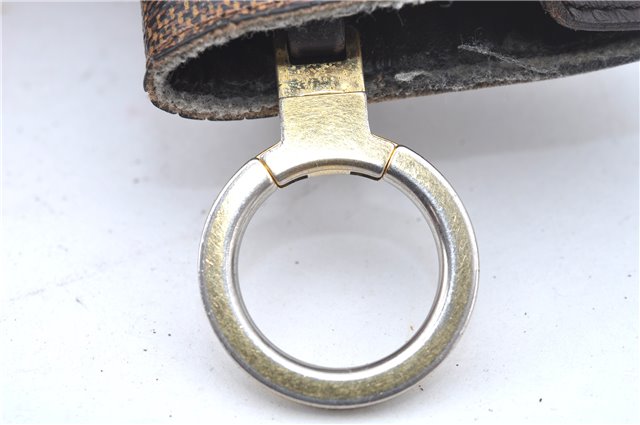 Authentic Louis Vuitton Damier Clochette PM Key Case N62661 LV J6578