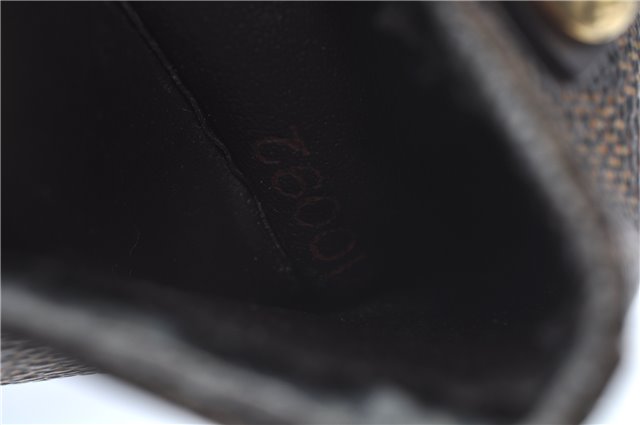 Authentic Louis Vuitton Damier Clochette PM Key Case N62661 LV J6578