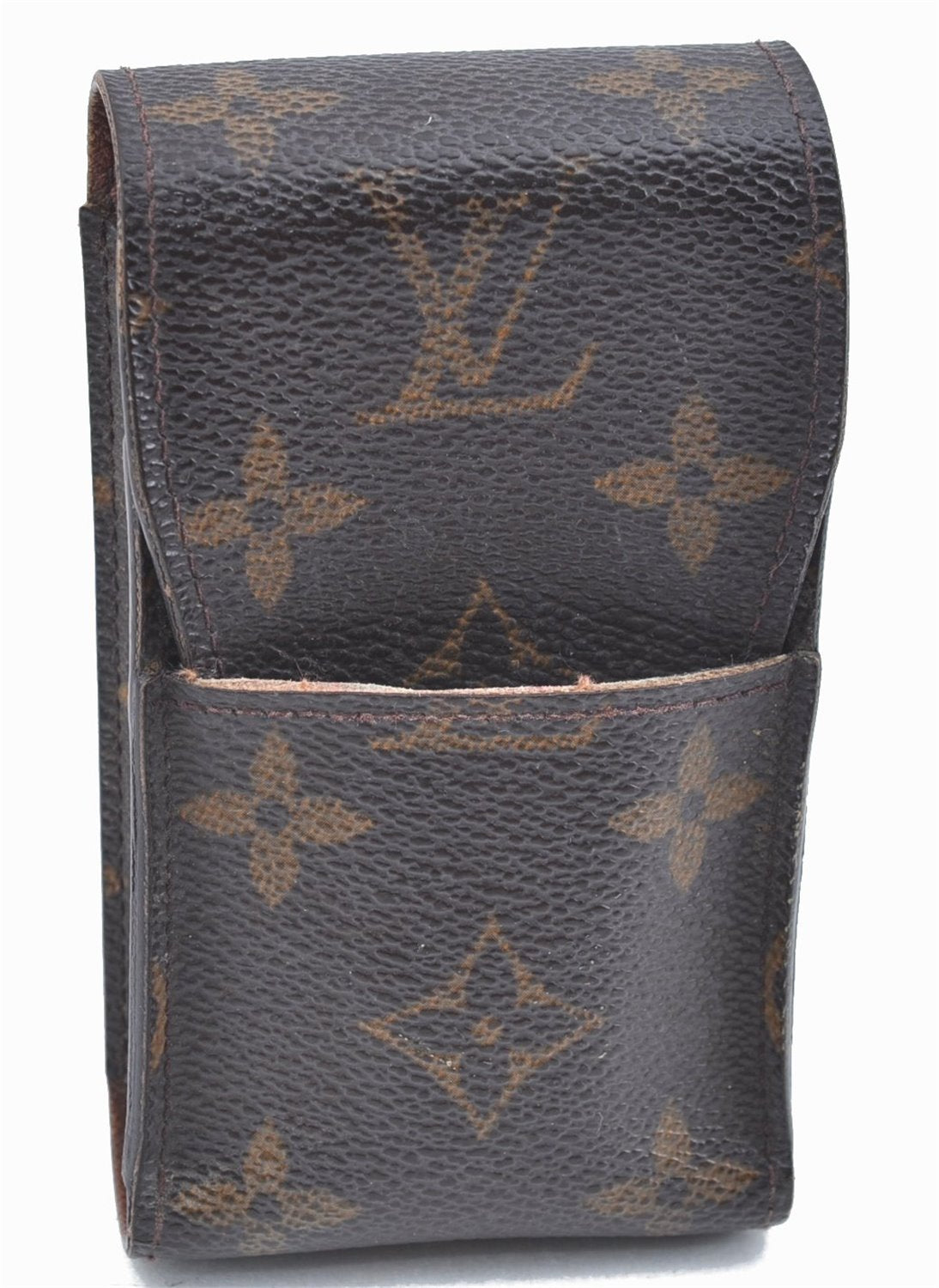 Authentic Louis Vuitton Monogram Etui Cigarette Case M63024 LV J6582