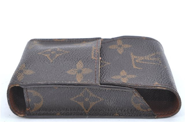 Authentic Louis Vuitton Monogram Etui Cigarette Case M63024 LV J6582