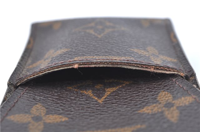 Authentic Louis Vuitton Monogram Etui Cigarette Case M63024 LV J6582