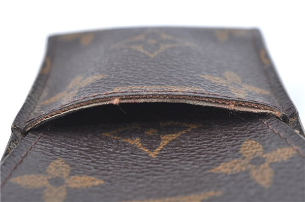Authentic Louis Vuitton Monogram Etui Cigarette Case M63024 LV J6582