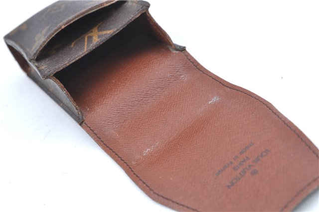 Authentic Louis Vuitton Monogram Etui Cigarette Case M63024 LV J6582