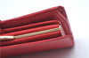 Authentic Louis Vuitton Epi Portefeuille Viennois Wallet Red M63247 LV J6587