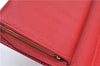 Authentic Louis Vuitton Epi Portefeuille Viennois Wallet Red M63247 LV J6587