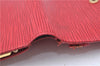 Authentic Louis Vuitton Epi Portefeuille Viennois Wallet Red M63247 LV J6587