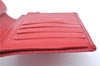 Authentic Louis Vuitton Epi Portefeuille Viennois Wallet Red M63247 LV J6587