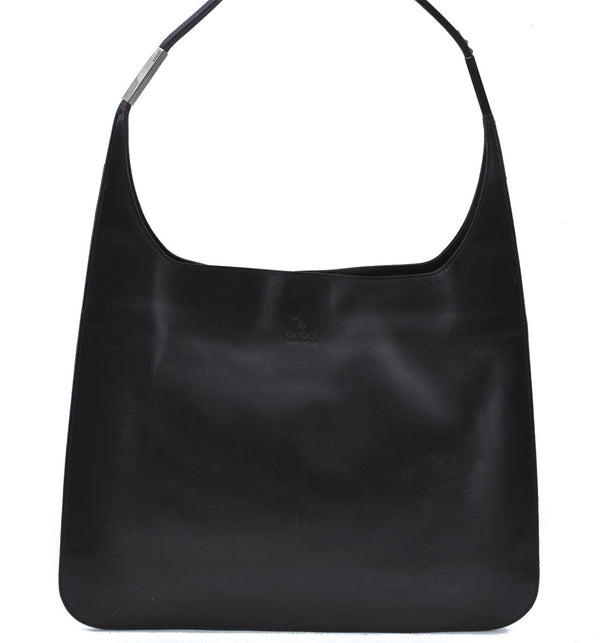 Authentic GUCCI Shoulder Hand Bag Purse Leather 0013192 Brown J6593