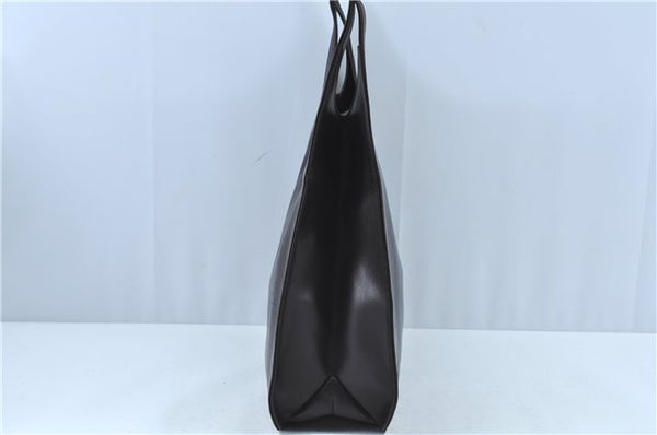 Authentic GUCCI Shoulder Hand Bag Purse Leather 0013192 Brown J6593