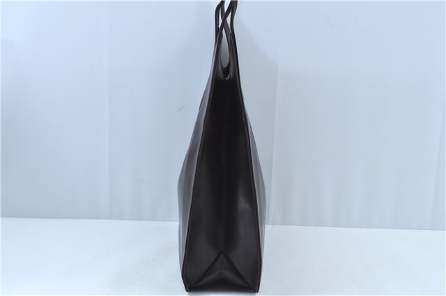 Authentic GUCCI Shoulder Hand Bag Purse Leather 0013192 Brown J6593