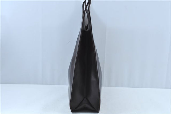 Authentic GUCCI Shoulder Hand Bag Purse Leather 0013192 Brown J6593