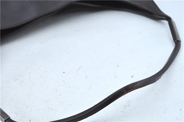 Authentic GUCCI Shoulder Hand Bag Purse Leather 0013192 Brown J6593