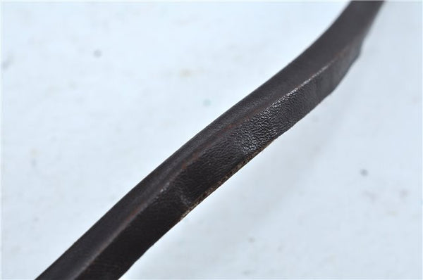 Authentic GUCCI Shoulder Hand Bag Purse Leather 0013192 Brown J6593